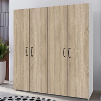 Szafa AGATA sonoma uchwyt czarny STILO.webp