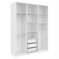 szafa-agata-z-lustrem-150cm-szuflady-półki-środek-wnętrze