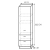 Szafa_kuchenna_gospodarcza_LOFT_1D2S_40_cm_z_półkami_i_szufladami_słupek_(1)_KOD_br_006_20230602104639.webp