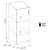 Szafka_jednodrzwiowa_45x120cm_dąb_sonoma_Esperanza_(4)_KOD_EZ12-DSDS.webp