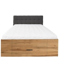 Łóżko_tapicerowane_z_pojemnikiem_140x200_cm_Esperanza_dąb_wotan,_zagłówek_ciemny_szary_(1)_KOD_EZ25-140-DW-CS.webp
