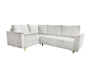 Narożnik lewy LUMO z funkcją spania szary