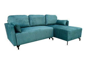 Narożnik uniwersalny VENTO z funkcją spania morski