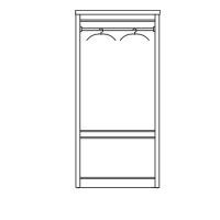 Szafa_dwudrzwiowa_ELEGANZA_13_dąb_lefkas___czarny_połysk_95x200_cm_(4)_KOD_GSAND013dl.webp