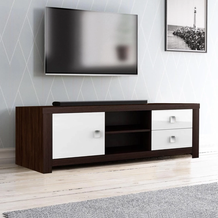 Szafka_RTV_pod_telewizor_160cm_czarna_biały_połysk_GSCAR04_(1)_KOD_GSCAR004czbp.webp