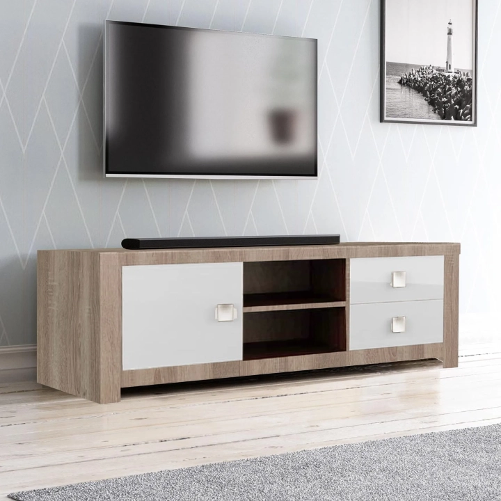 Szafka_RTV_pod_telewizor_160cm_trufla_biały_połysk_GSCAR04_(1)_KOD_GSCAR004trbp.webp