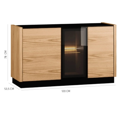Szafka_RTV_pod_telewizor_ze_szklanym_blatem_i_witryną_INTO_ELEGANCE_6_jesion_jasny_120_cm_(4)_KOD_GSINT000005295.webp