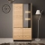 Duża_witryna_systemu_INTO_ELEGANCE_10_z_drzwiami_z_czarnego_szkła,_jesion_jasny_(1)_KOD_GSINT000005305.webp