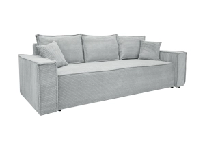 Sofa LOFTO z funkcją spania popielaty 105x240 cm