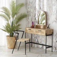 Toaletka,_konsolka_HYLKE_z_lustrem_w_stylu_BOHO_104x35_cm_rattan_naturalny,_czarne_nogi_(1)_KOD_HLCAR104.webp