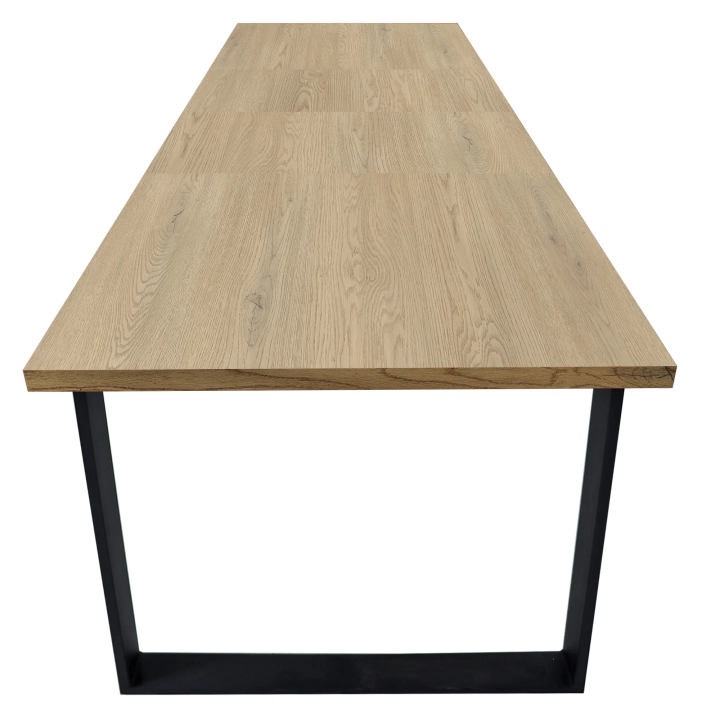 loft-industrialny-stol-rozkladany-160-310cm-dab-cremona-rozlozony-widok-z-gory.webp