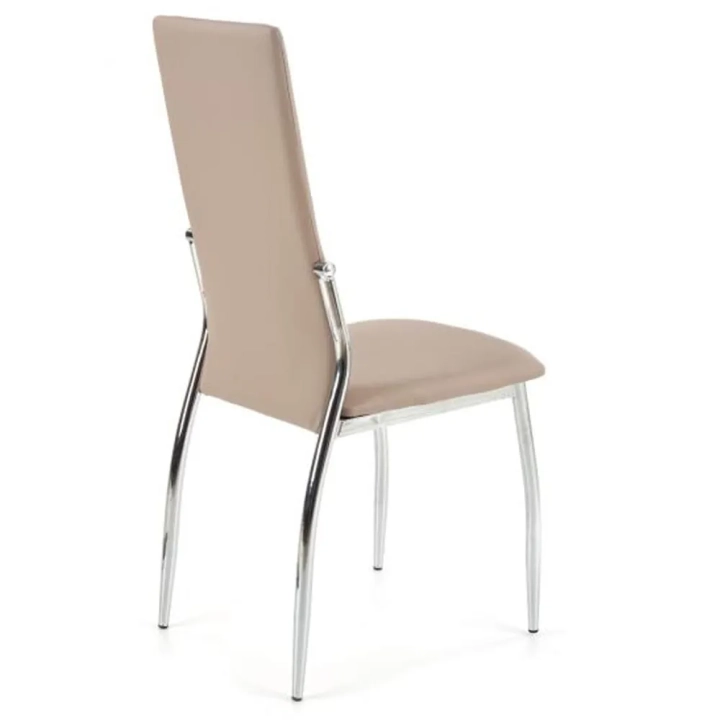 Krzesło_kuchenne_eko-skóra_cappuccino_nogi_metalowe_chrom_(5)_KOD_HLK301.webp