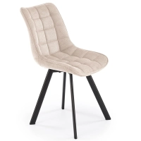 Krzesło_tapicerowane_HONEY_pikowane_beżowe,_nogi_metalowe_czarne_(5)_KOD_HLK54902.webp