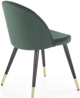 Krzesło_do_salonu_welurowe_butelkowa_zieleń_nogi_czarne_złote_K315_(1)_KOD_HLK315001.webp