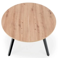 Okrągły_stół_rozkładany_loft_dąb_artisan_czarme_nogi_RUBEN_(6)_KOD_HLRUB27.webp