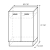 Szafka_kuchenna_stojąca_dwudrzwiowa_pod_zlew_60cm_GLOSS_(1)_KOD_KKSS2D60Z+KFGSS2D60Z.webp