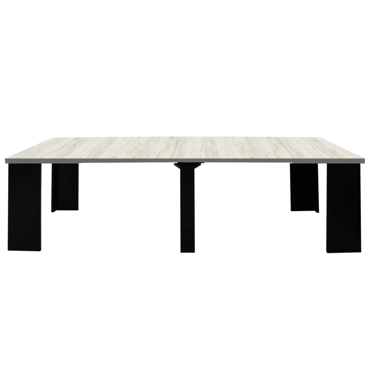 Stół_rozkładany,_konsolka_KORDIAN_52-252x90_cm_blat_dąb_craft_biały,_nogi_czarne_(4)_KOD_KRKON4WL005.webp