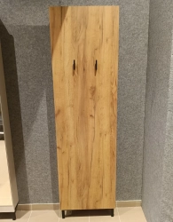 Mimoza szafka na buty z wieszakiem dąb craft złoty