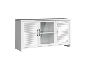 Komoda trzydrzwiowa MARIS 128,4cm biały 