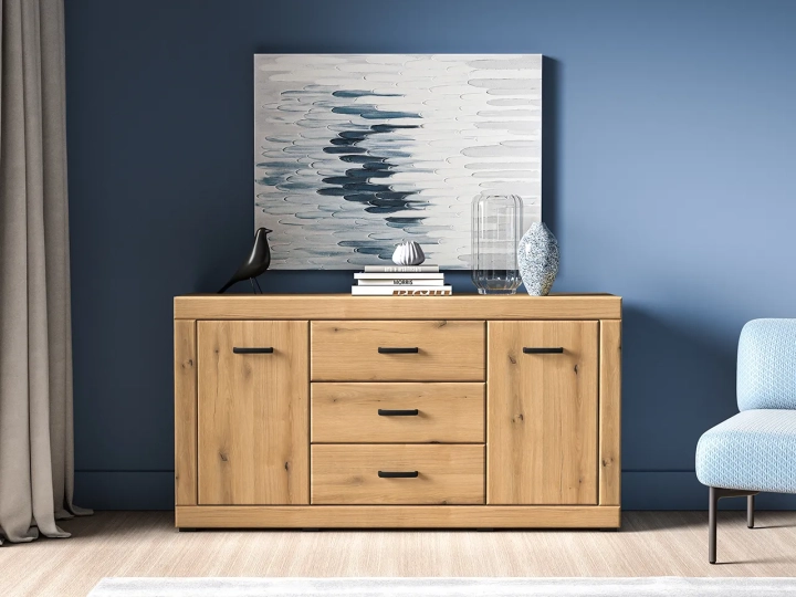 Komoda 85cm VENEZIA dąb evoke