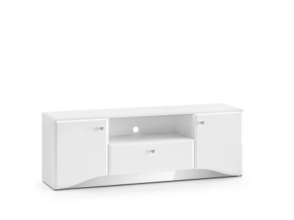Szafka RTV 56cm x 160cm GLACIA biały