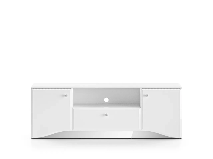 Szafka RTV 56cm x 160cm GLACIA biały