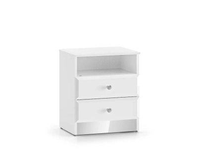 Szafka nocka 53cm x 45cm GLACIA biały