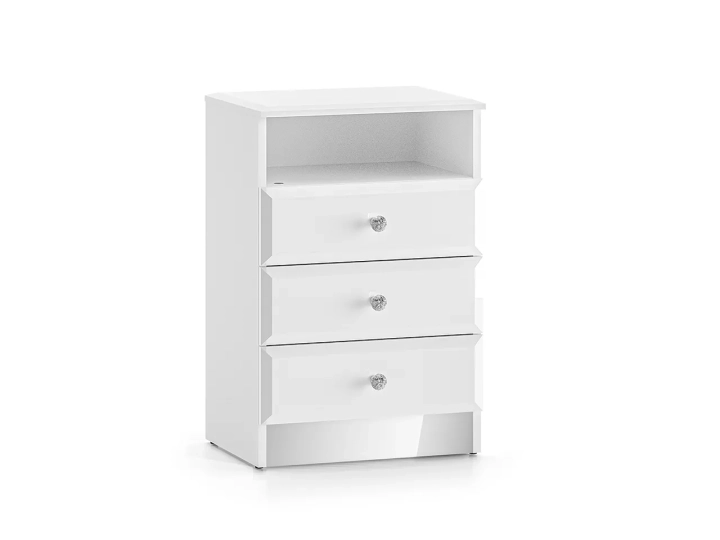 Szafka nocka 68cm x 45cm GLACIA biały