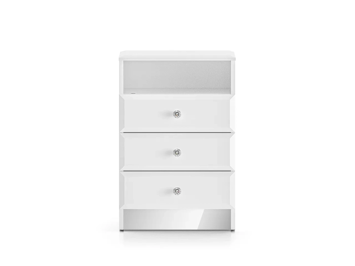 Szafka nocka 68cm x 45cm GLACIA biały