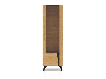 Witryna 190cm OAKEN dąb baltic dune