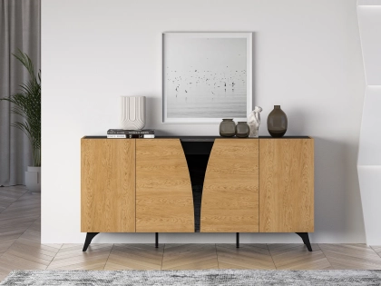 Komoda 82cm x 170cm OAKEN dąb baltic dune
