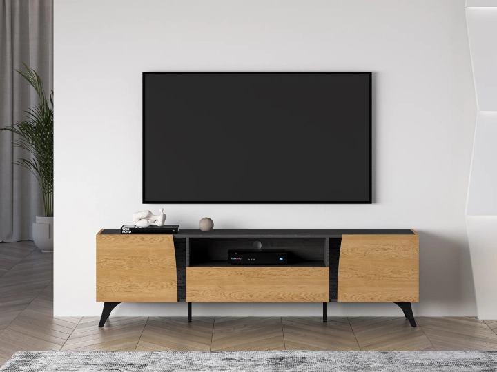 Szafka RTV 52cm x 180cm OAKEN dąb baltic dune