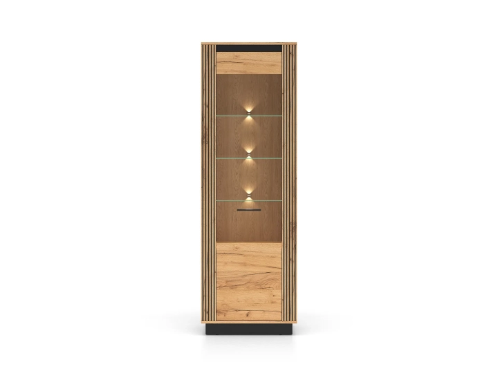Witryna 200cm ORIN dąb craft