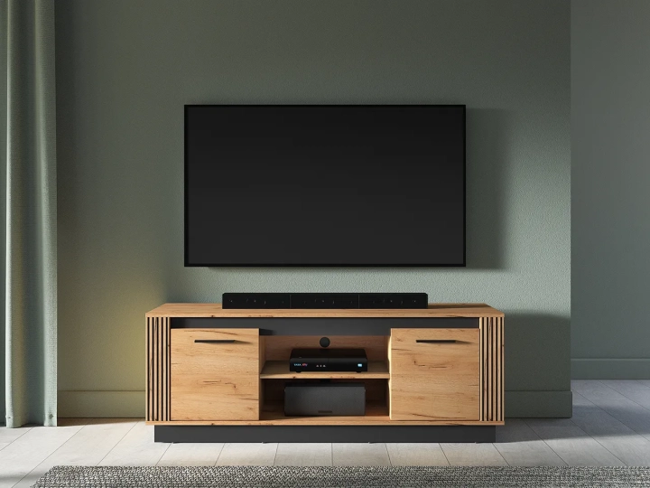 Szafka RTV 150cm x 55cm ORIN dąb craft