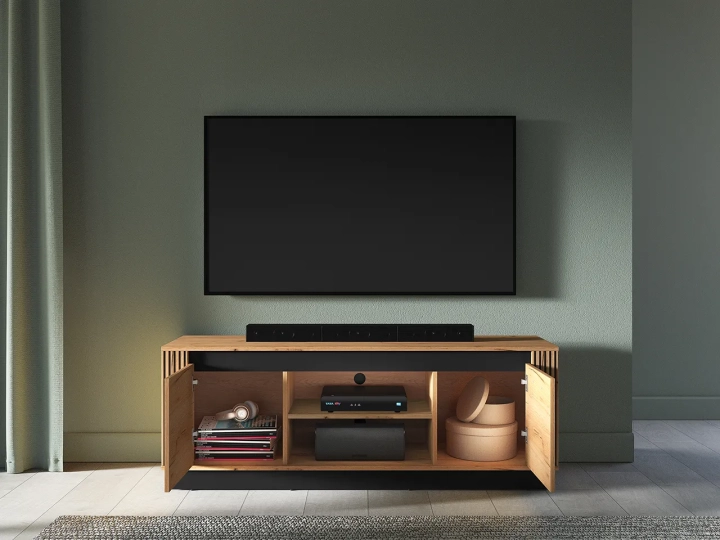Szafka RTV 150cm x 55cm ORIN dąb craft