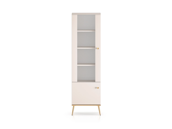 Witryna LUMINA 190 cm kaszmir