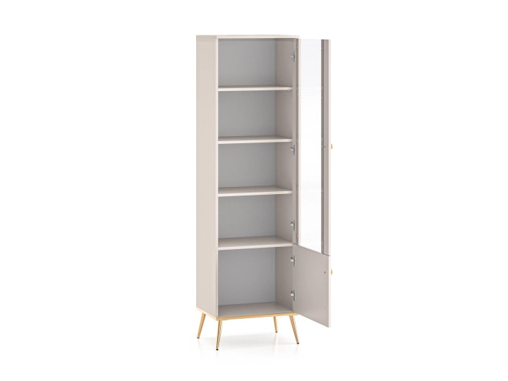 Witryna LUMINA 190 cm kaszmir