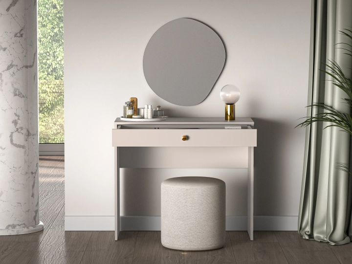 Toaletka LUMINA 79 cm x 92 cm kaszmir