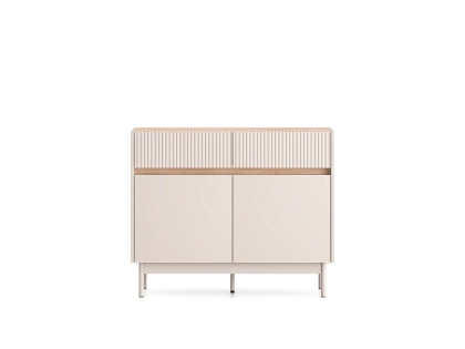 Komoda TIVON 85 cm x 104 kaszmir + dąb cremona