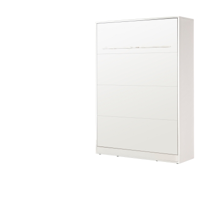 Półkotapczan pionowy MODUS 140cm biały + białe uchwyty