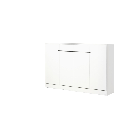 Półkotapczan poziomy MODUS 120cm biały + uczwyty czarne