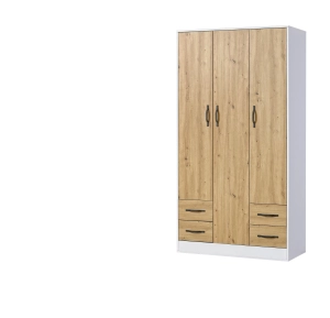 Szafa MODUS 120cm dąb artisan + czarne uchwyty