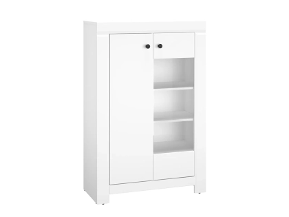 Witryna ORDENA 140 cm biały