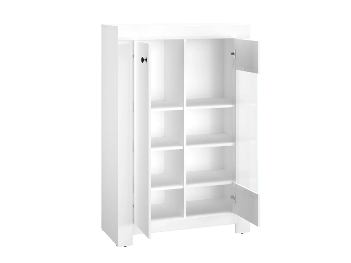 Witryna ORDENA 140 cm biały