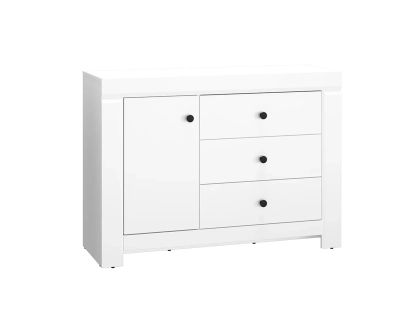 Komoda ORDENA 85 cm x 117 biały
