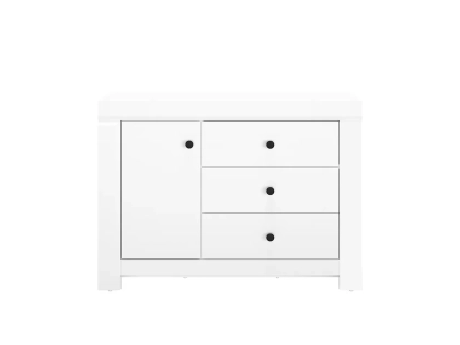 Komoda ORDENA 85 cm x 117 biały