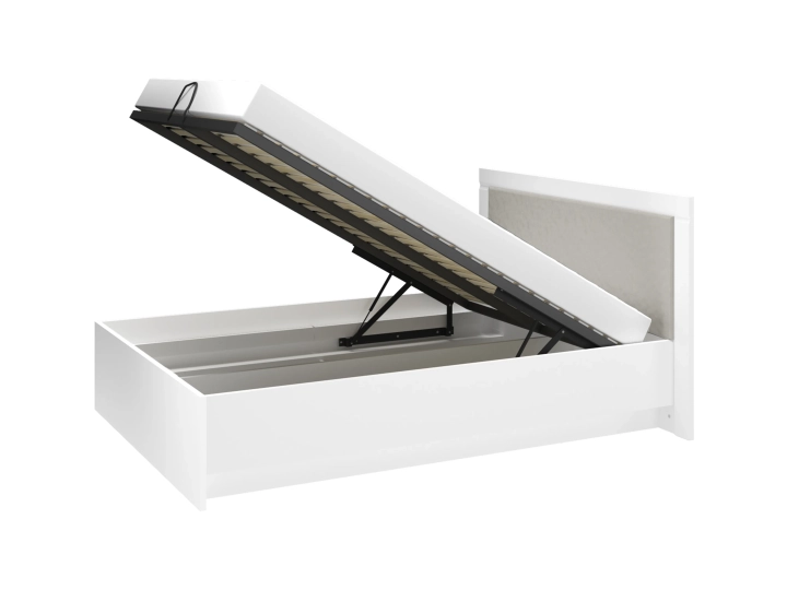 Łóżko 207cm x 167 ORDENA biały
