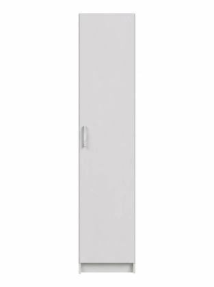 Biała_szafa_jednodrzwiowa_na_ubrania_45cm_Esperanza_1D_front.webp