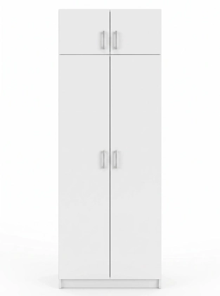Biała_szafa_z_nadstawką_dwudrzwiowa_90cm_Esperanza_2D_front.webp