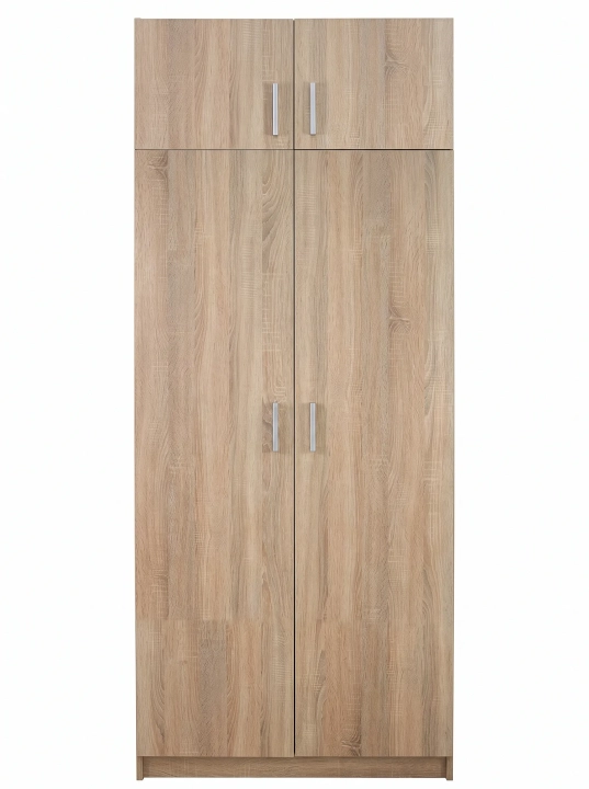 Szafa_z_nadstawką_Esperanza_6D2S_90cm_dąb_sonoma_front.webp